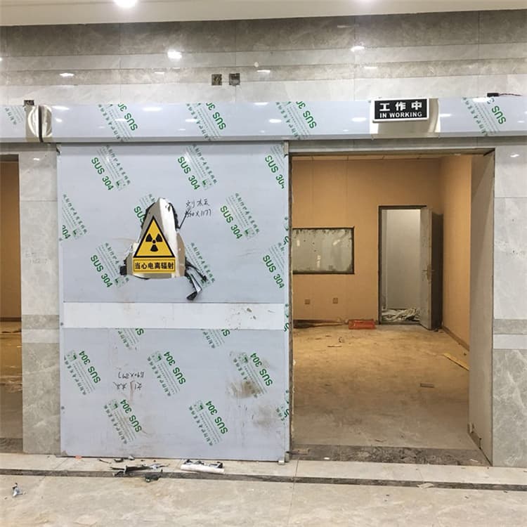 吐鲁番双扇电动防护铅门